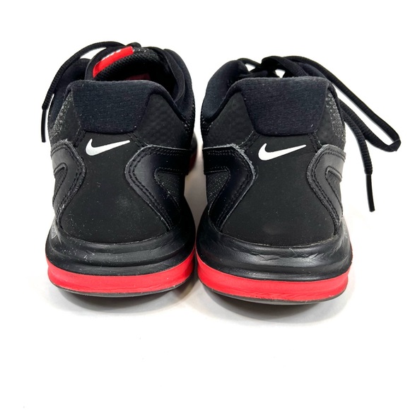 Nike Men's Dual Fusion Run 3 Black Metallic Silver Sneakers 9.5 - Picture 5 of 9